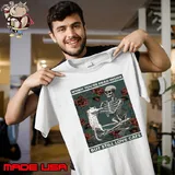 When You’re Dead Inside But Still Love Cats Skeleton Horse Shirt