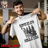 Wolf Stand Up For What You Believe In Even If It Means Standing Alone shirt