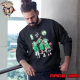 2023 Boston Celtics Deer Hunting Season NBA Brown Tatum and Smart signatures shirt