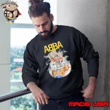 ABBA band rock guitar signature shirt