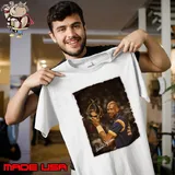Basketball Player Retro Legend Series Abdul Jabbar Signature T-Shirt
