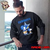 Dallas Cowboys Peanuts Snoopy Charlie Brown And Woodstock Shirt