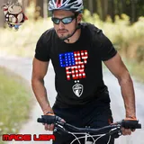 Emily Fox Usa Flag shirt