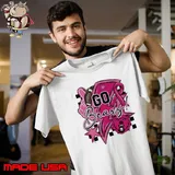 Go Bears Football Pink Cheerleader shirt