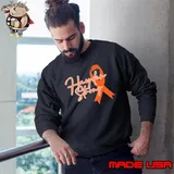 Hayder strong orange ribbon shirt
