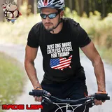 Just one more listless vessel for trump american flag maps Donald Trump Mug Shot T-Shirt Unisex