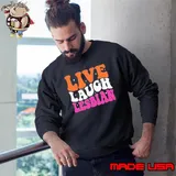 Live Laugh Lesbian Lgbt Pride Month shirt