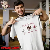 My plan for today wine coffee Marathon shirt