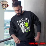 Official raiders JAck Skellington And Grinch Halloween Shirt