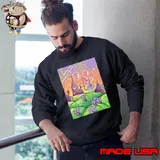 Sunset Spongebob Window Poster Shirt Sweatshirt