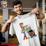 The House of Andy Toy Story Buzz Lightyear Woody Shirt