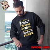 The School Librarian Still Reads Children's Books T-Shirt