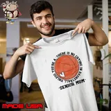 There Is No Crying On Basketball Unless You're A Senior Mom Shirt