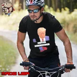 Trump Mugshot Never Surrender American Flag Shirt Unisex