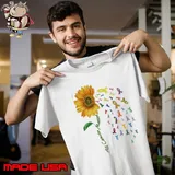 All Cancer Matter Ribbon Sunflower s Unisex