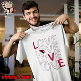 Arizona Cardinals G III Love Graphic Shirt Unisex
