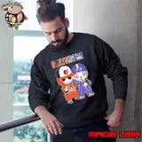Baltimore orioles x baltimore ravens Jack skellington it pennywise shirt