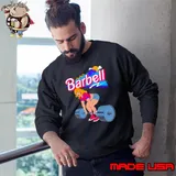 Barbell Barbie gym shirt