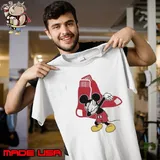 Boston Red Sox Mlb Baseball Dabbing Mickey Disney Sports s Unisex
