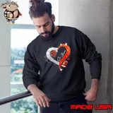 Chicago Bears Go Bears Diamond Heart Shirt