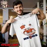 Chicago Bears Master Yoda Driving Car Universe Star Wars Shirt Unisex