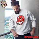 Cleveland indians Cleveland browns mash up logo s Sweatshirt