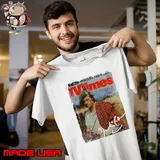 David McCallum in Lodon Magazine actor and musician T-Shirt Unisex
