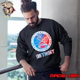 Detroit Lions Sports Teams Tigers Red Wings Pistons And Lions Logo Shirt