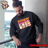 Dunkin Pooh and Friends Coffee Disney s Sweatshirt