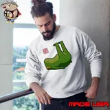 Feet Up Viparita Karani Pose Yoga Frog Shirt Sweatshirt