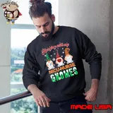 Hanging With My Nicu Nurse Gnomes Plaids Christmas Shirt