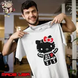 Hello Kitty Skeleton For Halloween 2023 Shirt Unisex