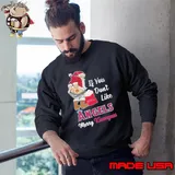 If you don't like Angels merry kissmyass santa claus shirt