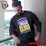 In memory of august 16 1977 Elvis presley thank you for the memories s Sweatshirt