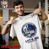 Los Angeles Dodgers NL West Division Champions 2023 Let’s Go Dodgers Shirt Unisex