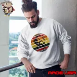 Marvin Gaye American R&B and soul singer and songwriter vintage sunset T-Shirt Sweatshirt