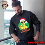 Merry Christmas Alien Ufo Outer Space Shirt Sweatshirt