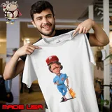 Mike Schmidt Phillies baseball cartoon s Unisex