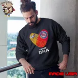 Minnesota Vikings And Minnesota Twins Heart It’s In My DNA 2023 s Sweatshirt