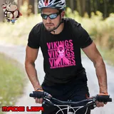 Minnesota Vikings Mascot We Wear Pink Cancer Shirt Unisex