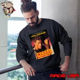 Music Retro Jean Claude Van Damme Christmas s Sweatshirt