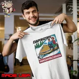 Nardwuar Merch Evaporators Snowmobile Shirt Unisex