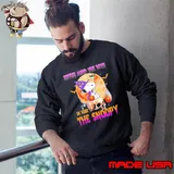 Never mind the with be ware the snoopy blood moon witch halloween shirt