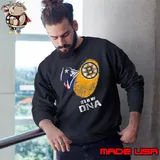 New England Patriots And Boston Bruins Heart It’s In My Dna 2023 Shirt