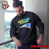 New England Patriots Autism Awareness Acceptance is The Cure Shirt Sweatshirt