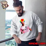 Orlando City wearing Messi Clown s Sweatshirt