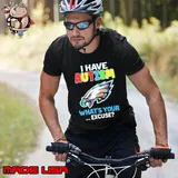 Philadelphia Eagles Autism Awareness I Have Autism What’s Your Excuse Shirt Unisex