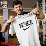Plankton And Baby Spongebob Nike Logo Christmas s Unisex