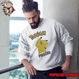 Pokemon mad engine Pikachu pose Shirt Sweatshirt