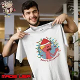 Red Meeseeks Merry Christmas s Unisex